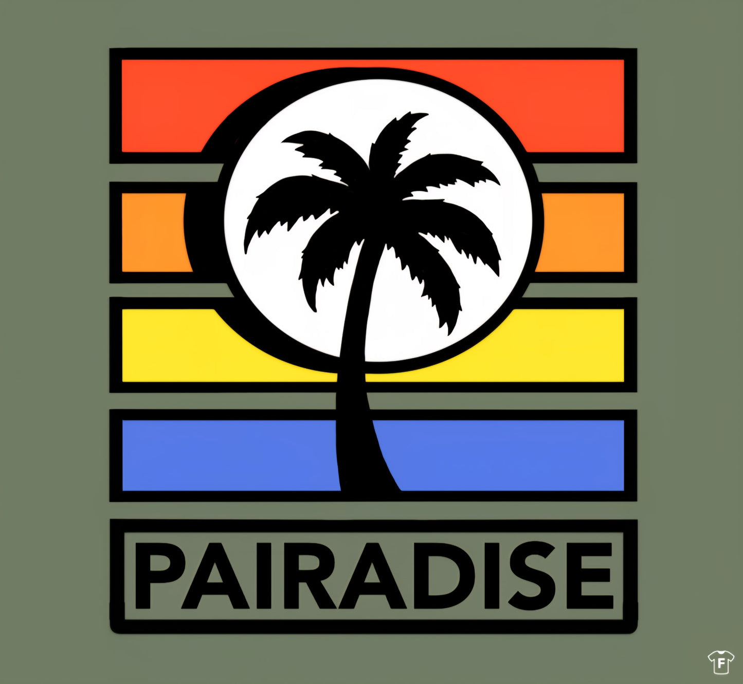 PALM SUNSET GREEN